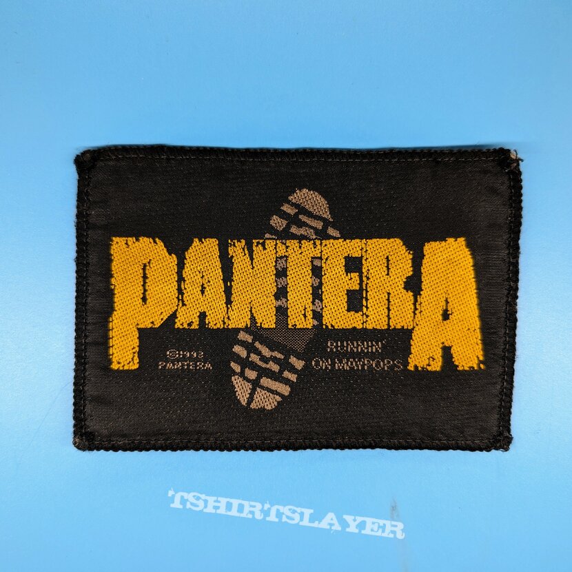 Pantera 1993 &quot;Runnin&#039; On Maypops&quot; patch 