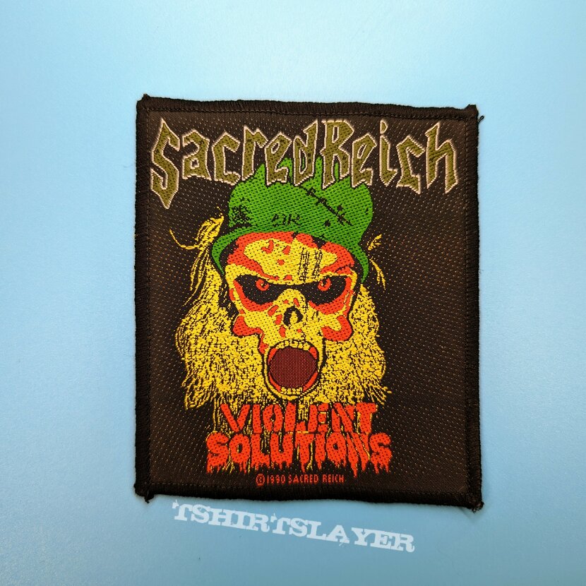 Sacred Reich &quot;Violent Solutions&quot; patch