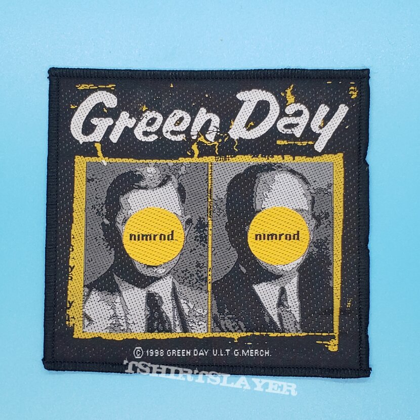 Green Day &quot;Nimrod&quot; patch 