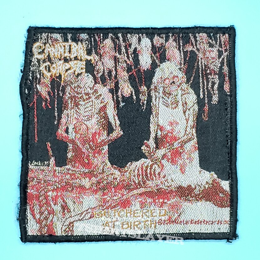 Cannibal Corpse &quot;Butchered At Birth&quot; patch