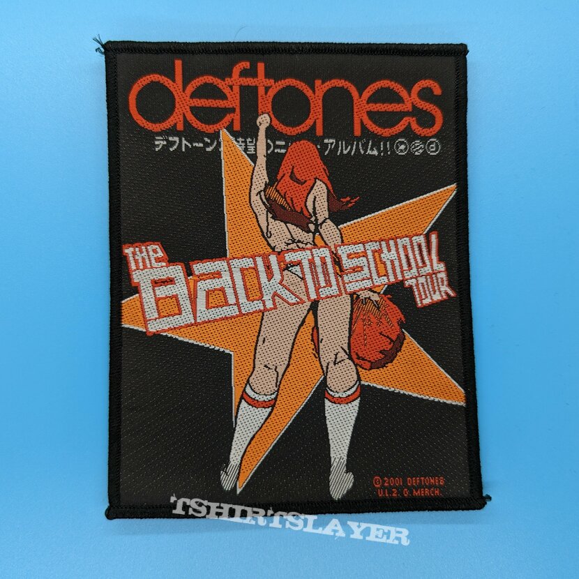 Deftones &quot;The Back To School Tour&quot; patch