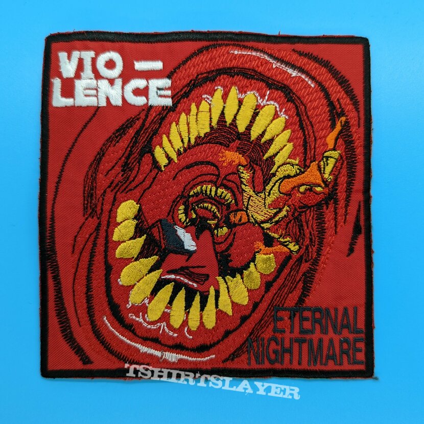Vio-Lence &quot;Eternal Nightmare&quot; embroidered patch