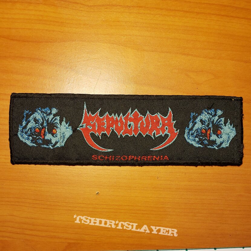 Sepultura &quot;Schizophrenia&quot; strip patch