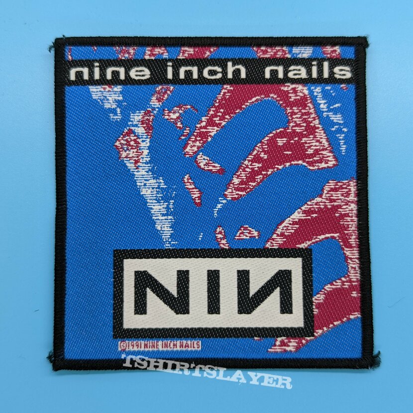 Nine Inch Nails 1991 patch | TShirtSlayer TShirt and Nine Inch Nails 1991 patch | TShirtSlayer TShirt and
