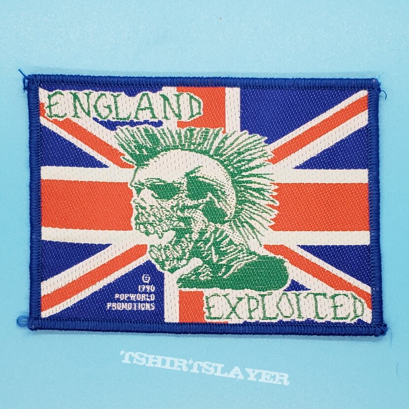 The Exploited &quot;England&quot; patch 