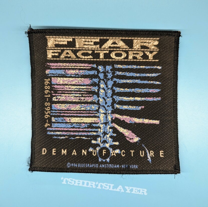 Fear Factory &quot;Demanufacture&quot; patch