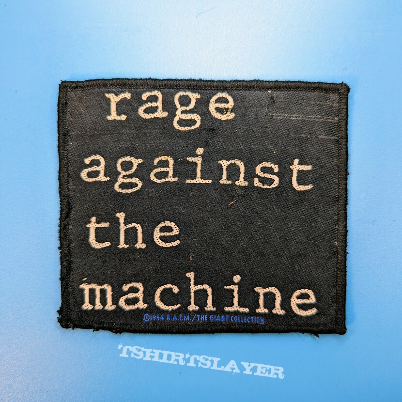 Rage Against The Machine 1994 patch 