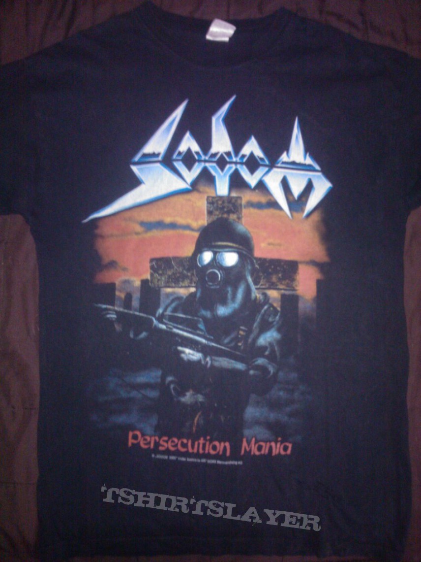 Sodom Persecution Mania Tour re-print TS