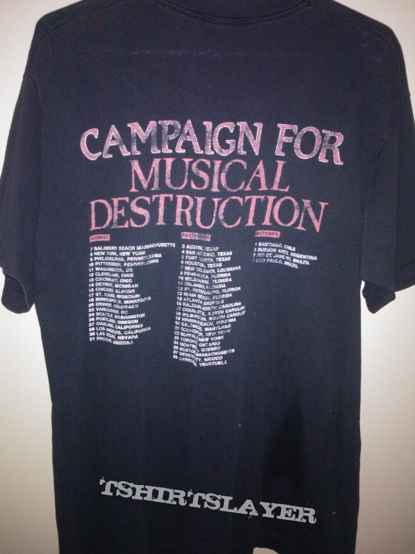Napalm Death - Campaign for Musical Destruction 1992 TS
