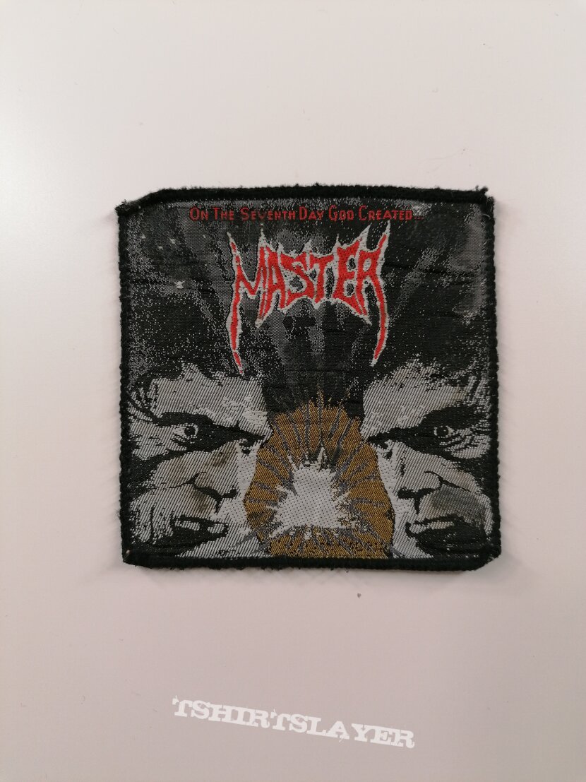 Master - On the Seventh Day.. 1991 patch