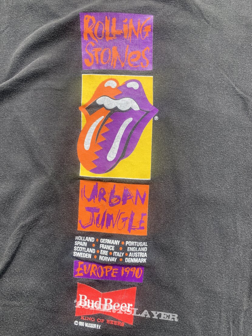 The Rolling Stones Urban Jungle Europe Tour 1990 