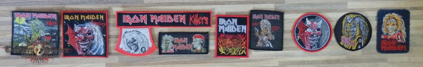 Iron Maiden Patch Collection