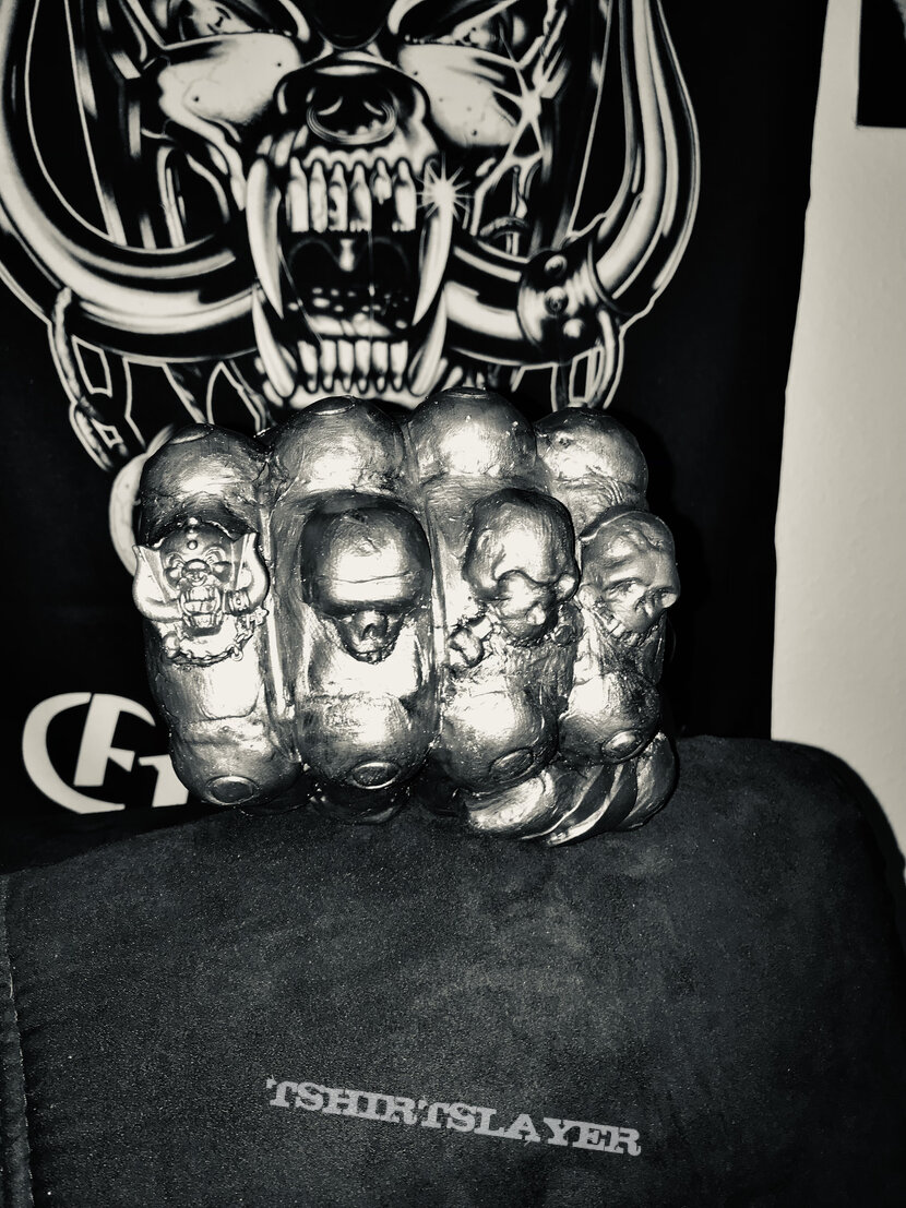 Motörhead Homemade Motorhead Warpig Mask, and Iron Fist