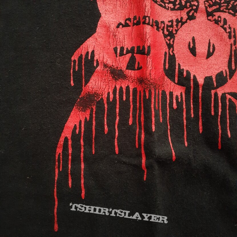 Gorgasm - Splatter Logo (Red) | TShirtSlayer TShirt and BattleJacket ...