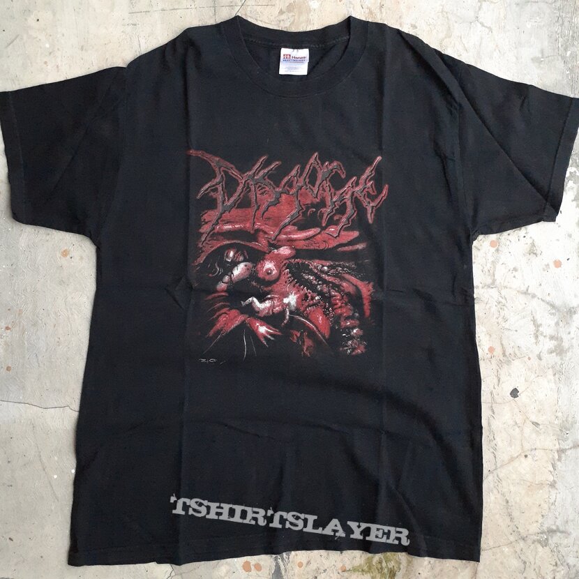 DISGORGE - She Lay Gutted / Bloodletting North America Tour Shirt