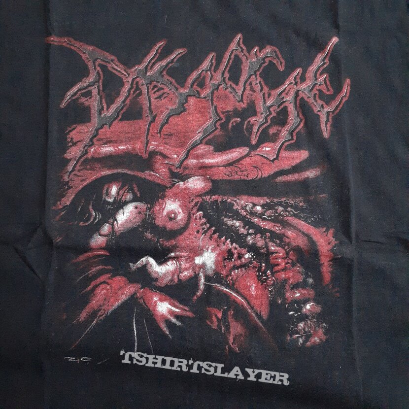 DISGORGE - She Lay Gutted / Bloodletting North America Tour Shirt