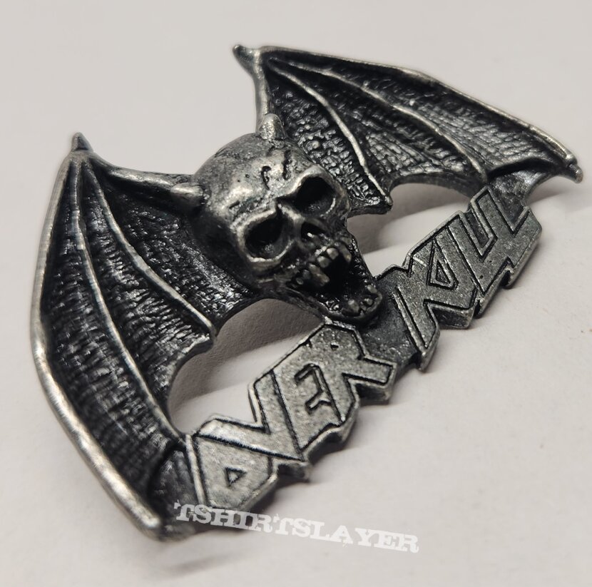 Overkill 2019 tour pin 