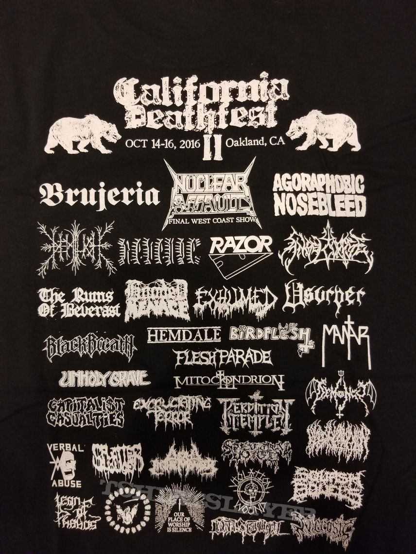 Nuclear Assault California Deathfest II 2016