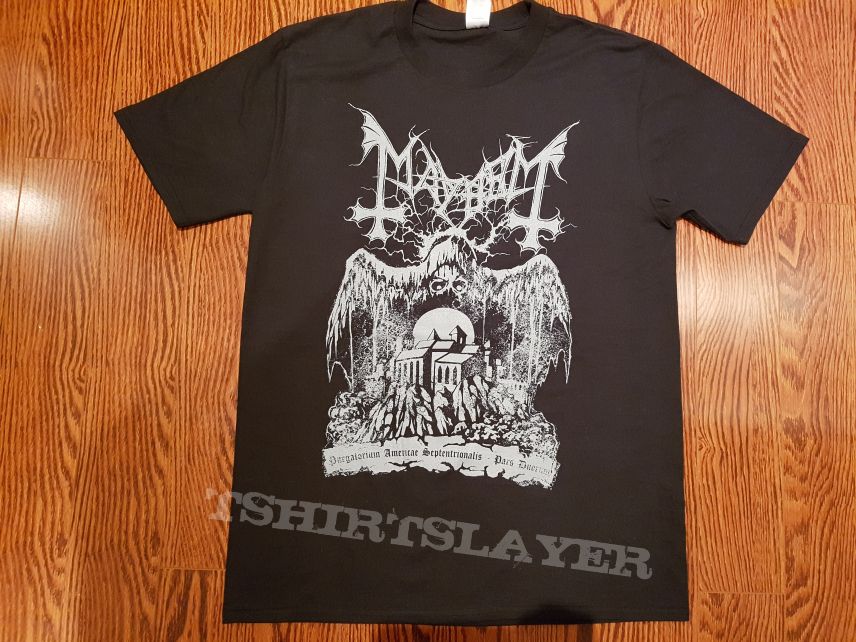 Mayhem shirt from 2017 North American tour.