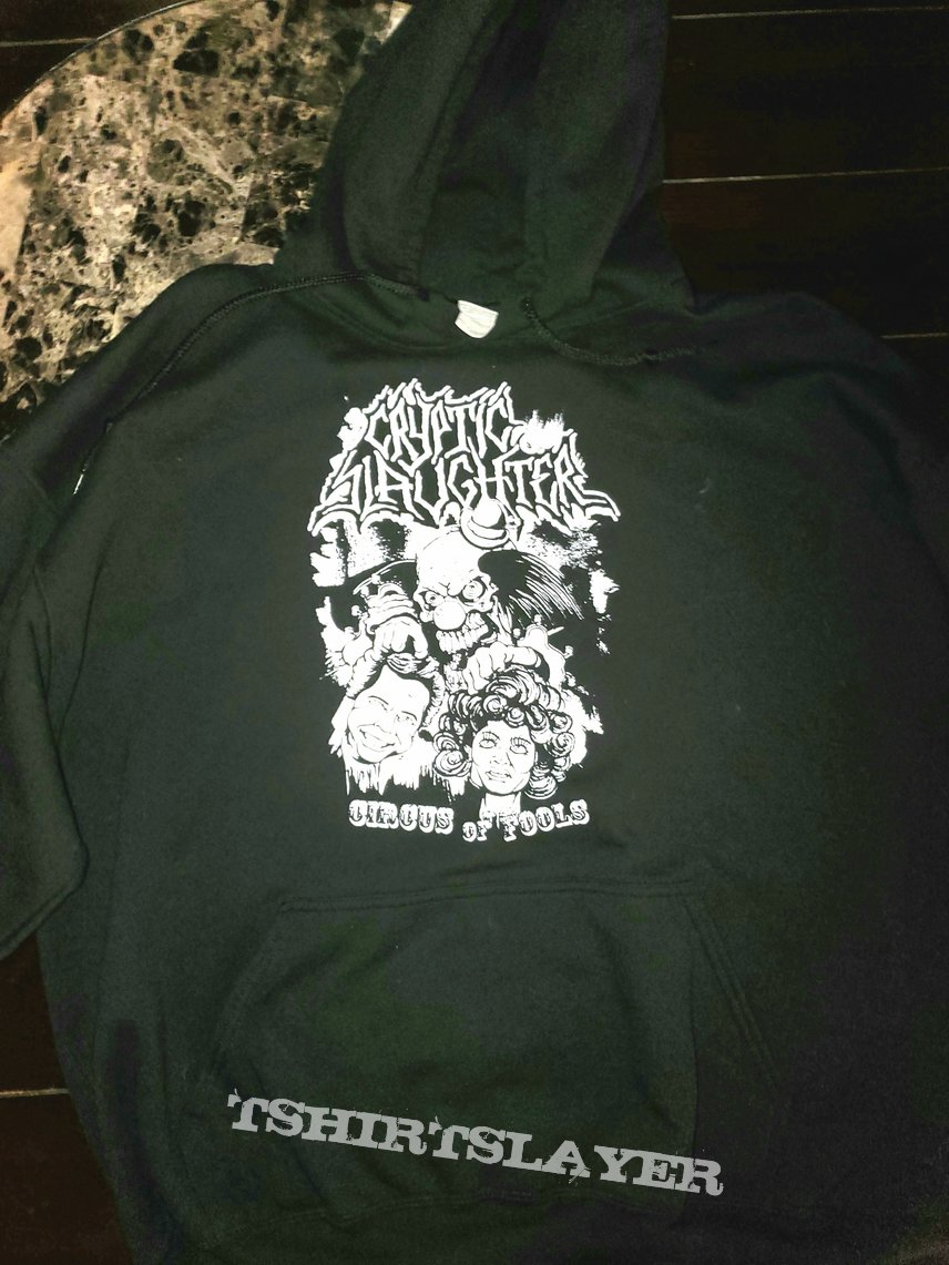 Cryptic Slaughter pull over hoodie