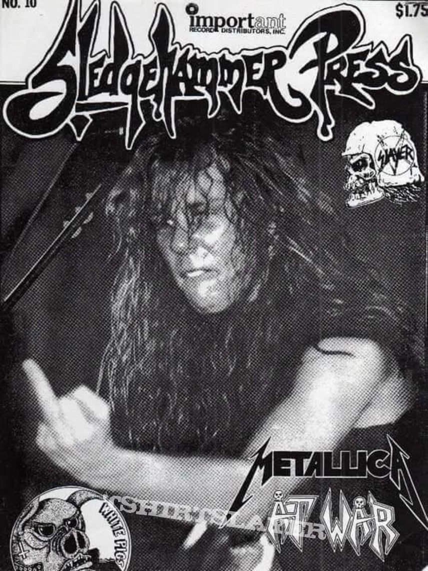 Metallica SledgeHammer Press mag cover