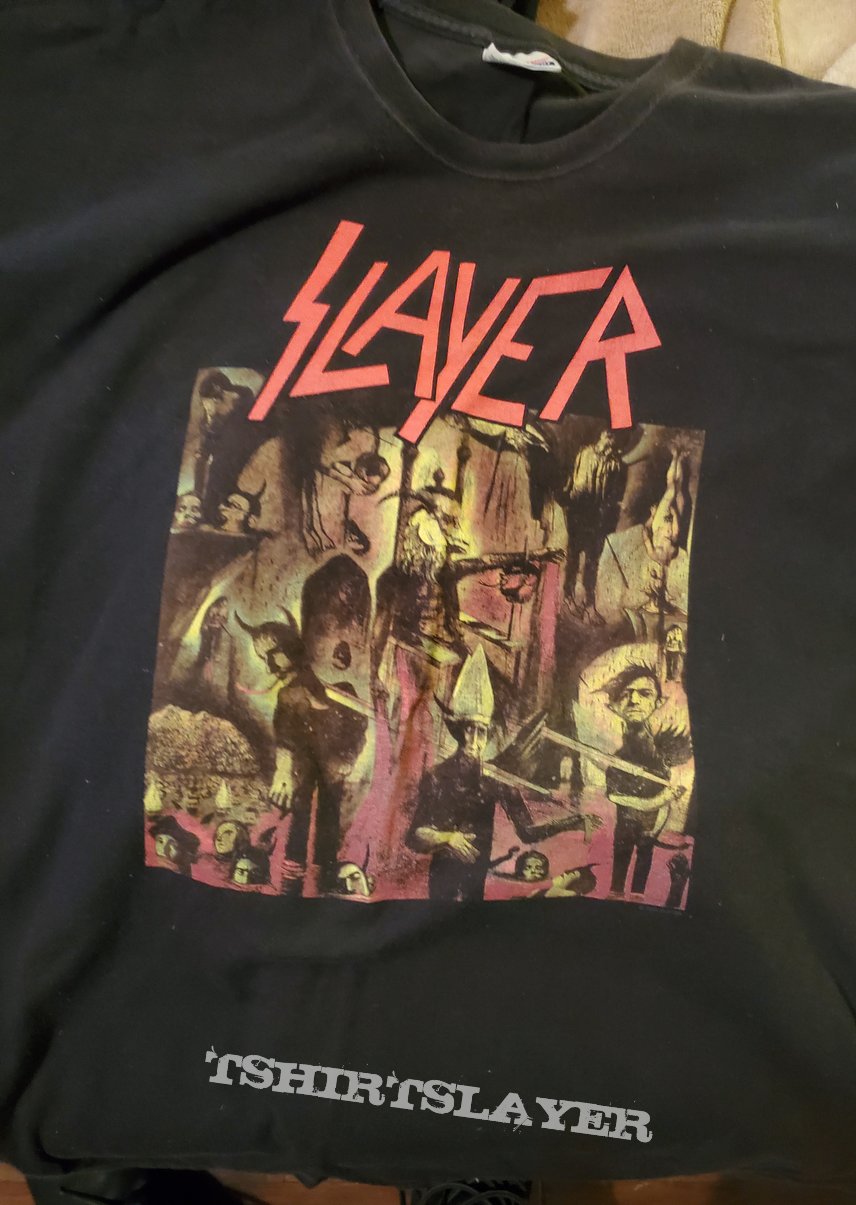 Slayer tour shirt