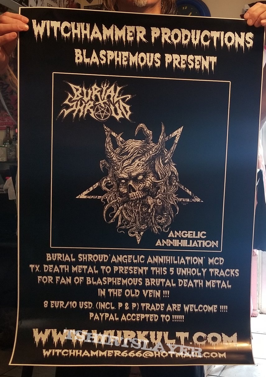 Burial Shroud - Angelic Annihilation promo poster