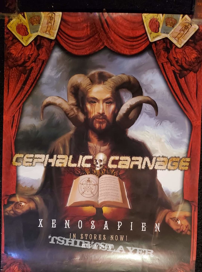 Cephalic Carnage promo poster Xenosapien