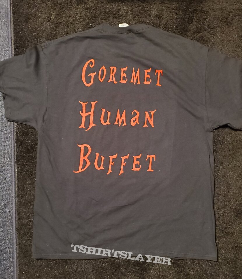 Cheese Grater Masturbation  - Goremet Human Buffet shirt