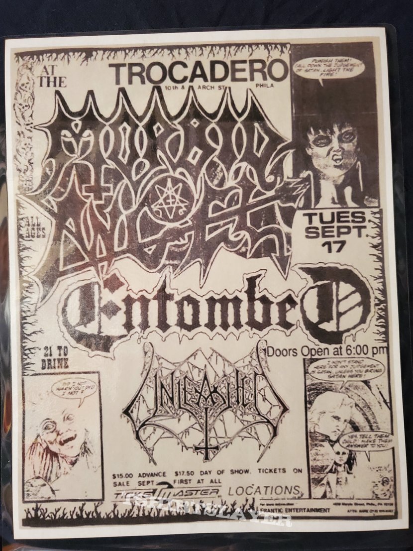 Morbid Angel flyer