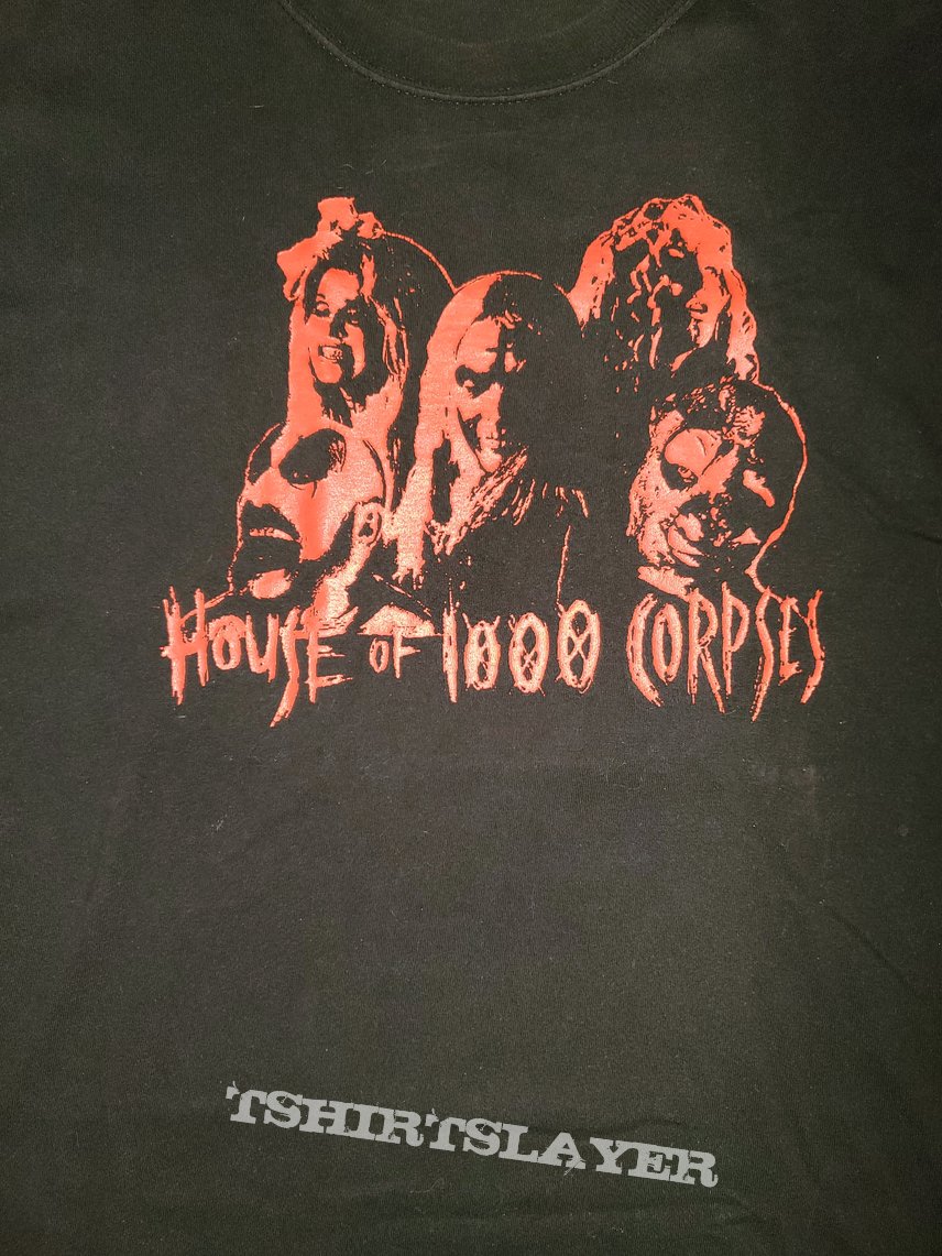 Rob Zombie House of 1000 Corpses shirt