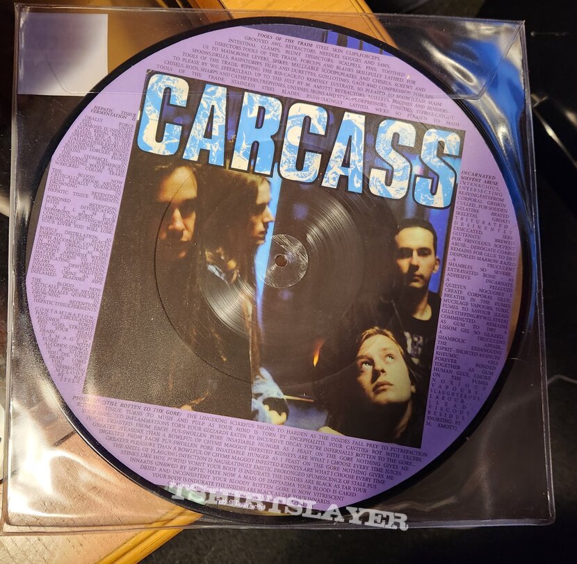 Carcass Tools of the (I can&#039;t put the real title because it would be considered spam) picture disc