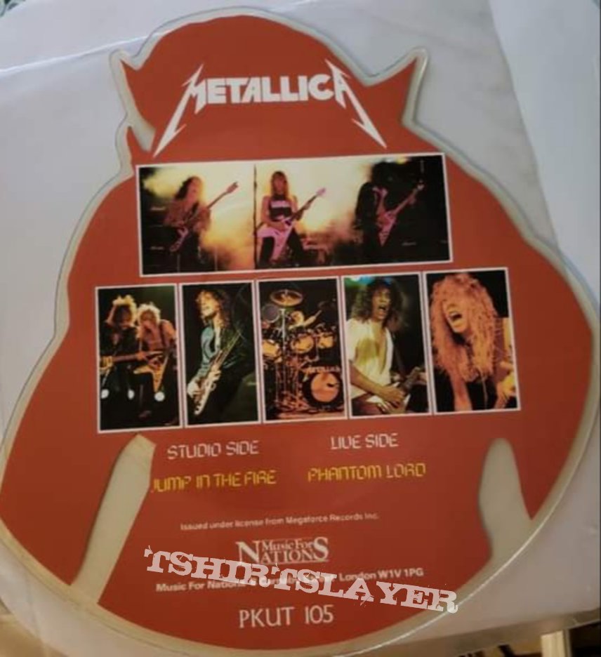 Metallica - Jump in the Fire pic disc