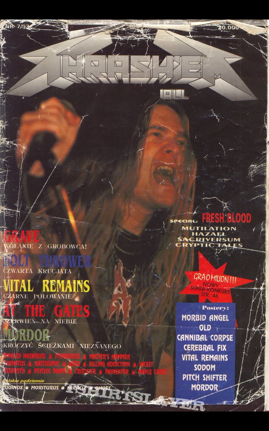 Grave Thrash Em All Zine