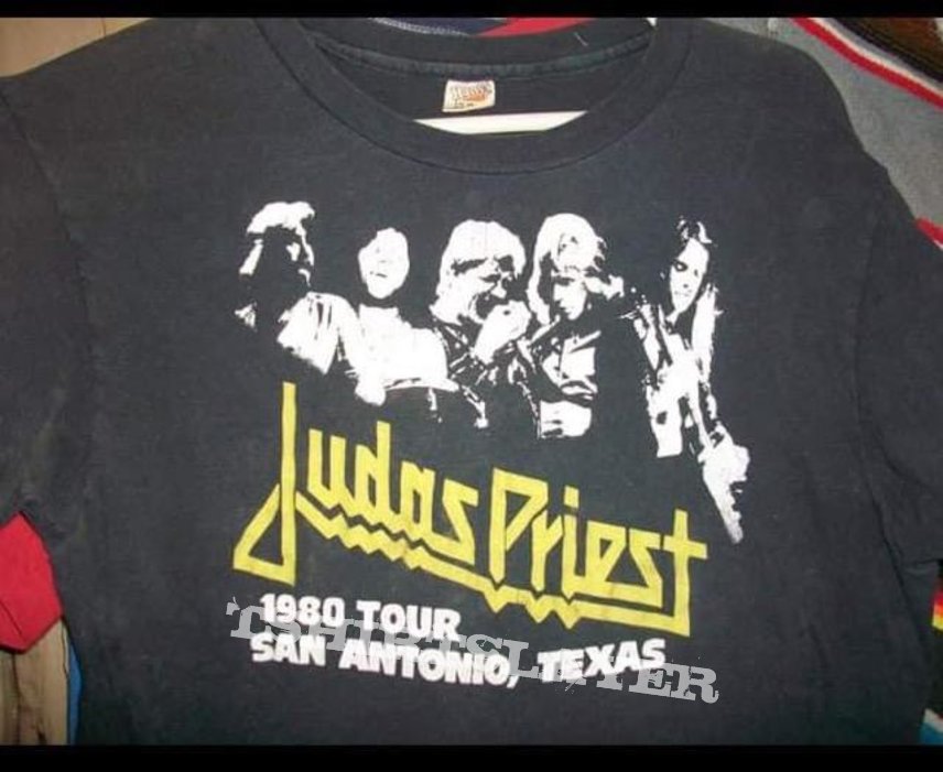 judas priest 1980 tour shirt