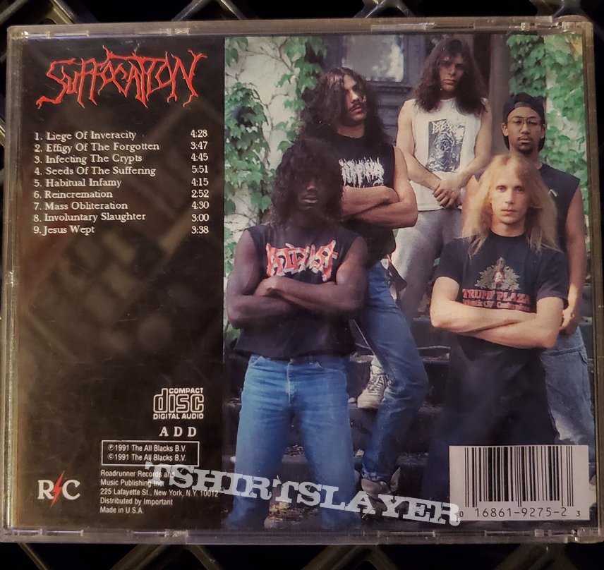 Suffocation - Effigy of the Forgotten