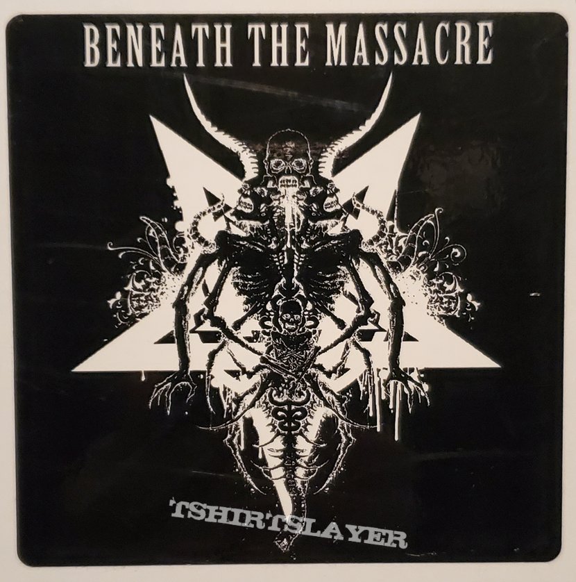 Beneath the Massacre sticker