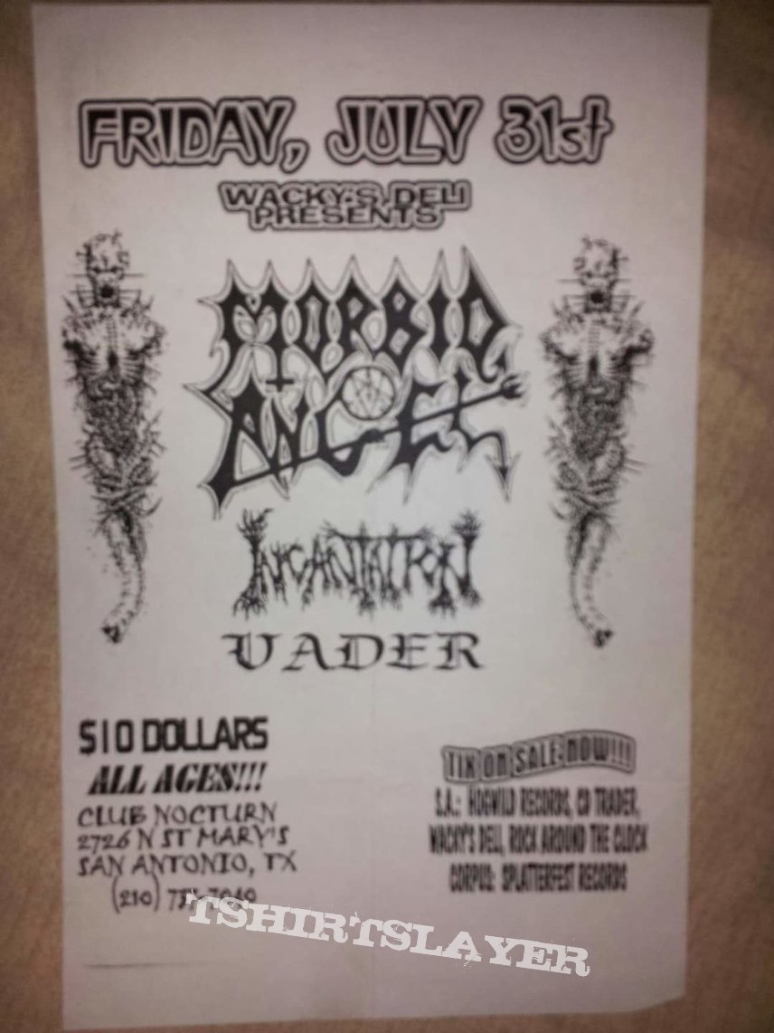 Morbid Angel flyer