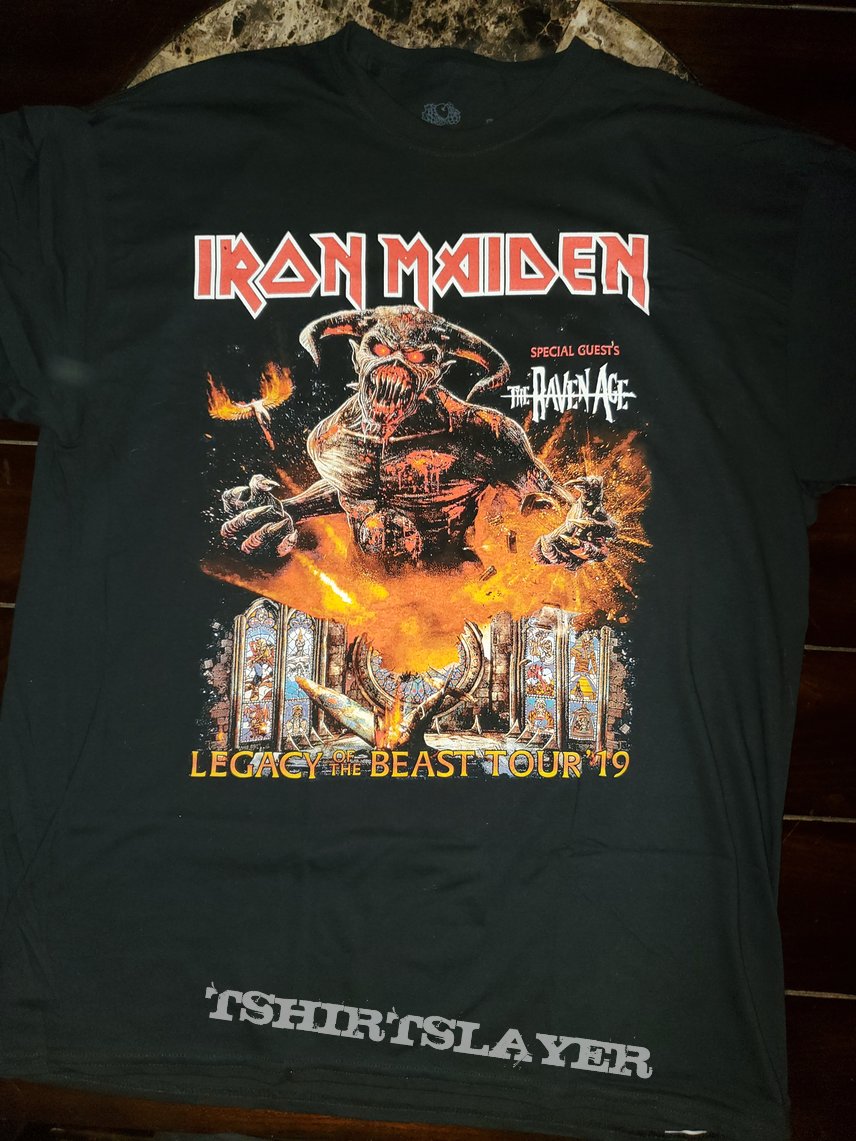 Iron Maiden Legacy Of The Beast Tour | TShirtSlayer TShirt And ...