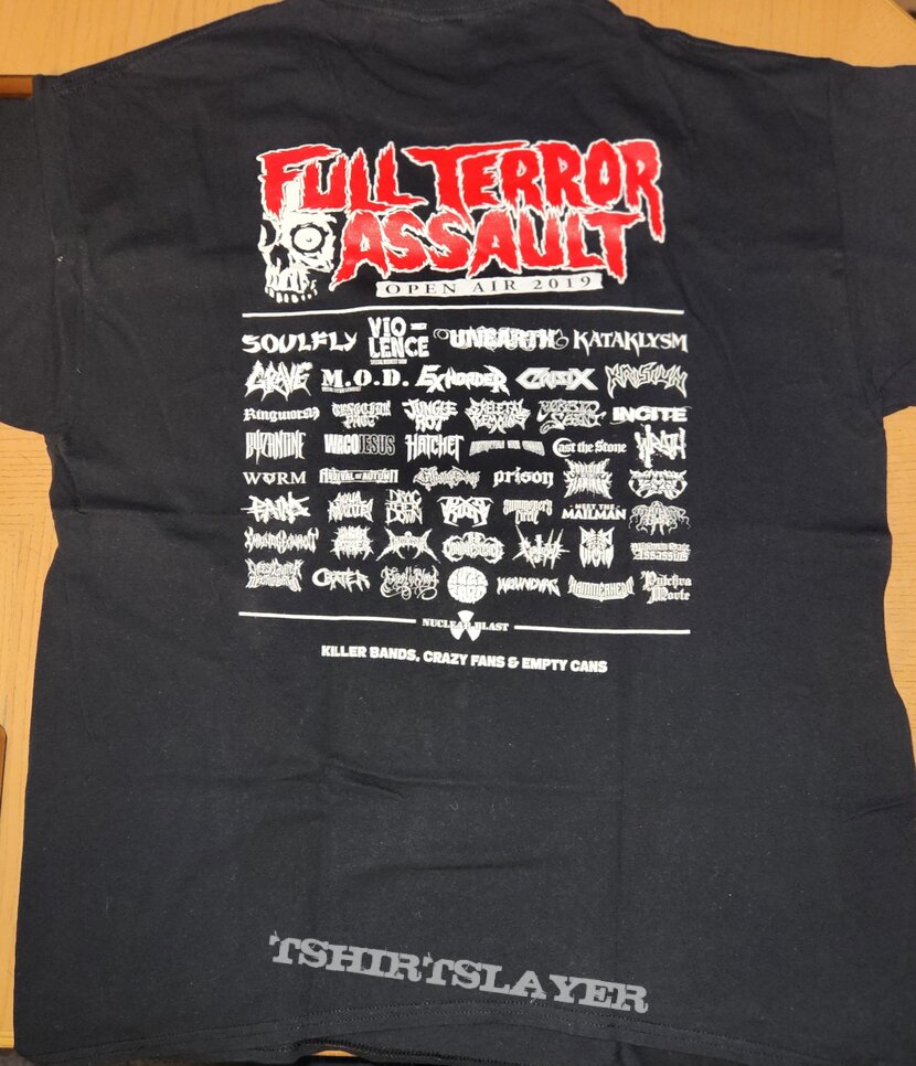 Grave Full Terror Assault 2019 shirt