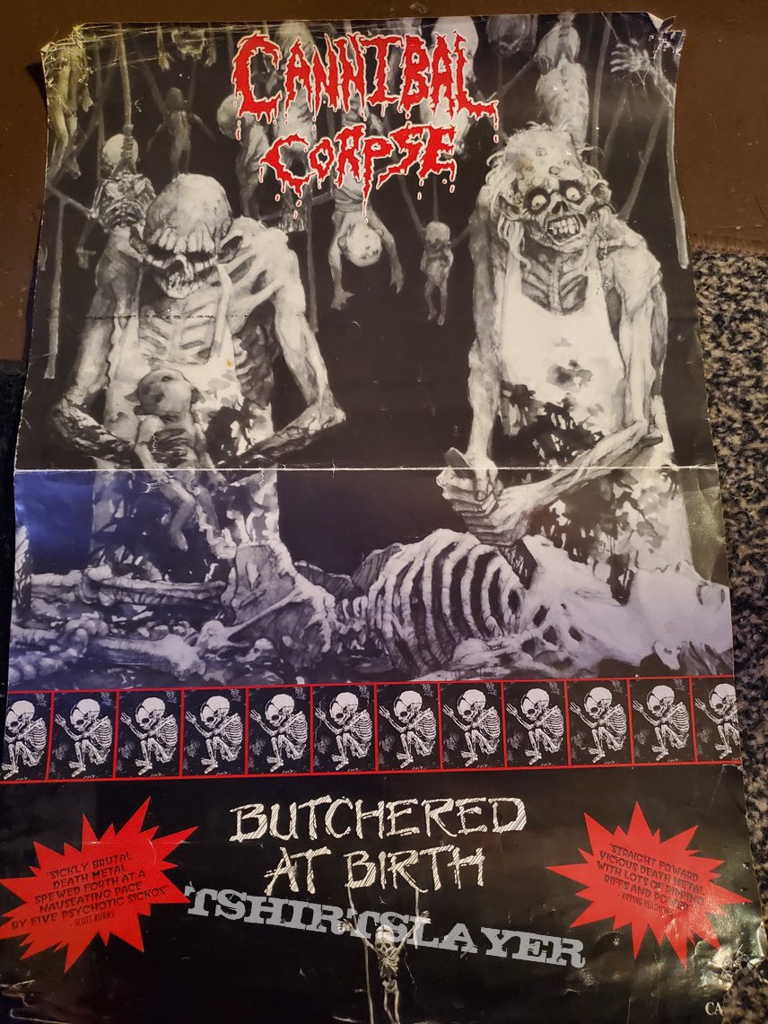 Cannibal Corpse tour poster
