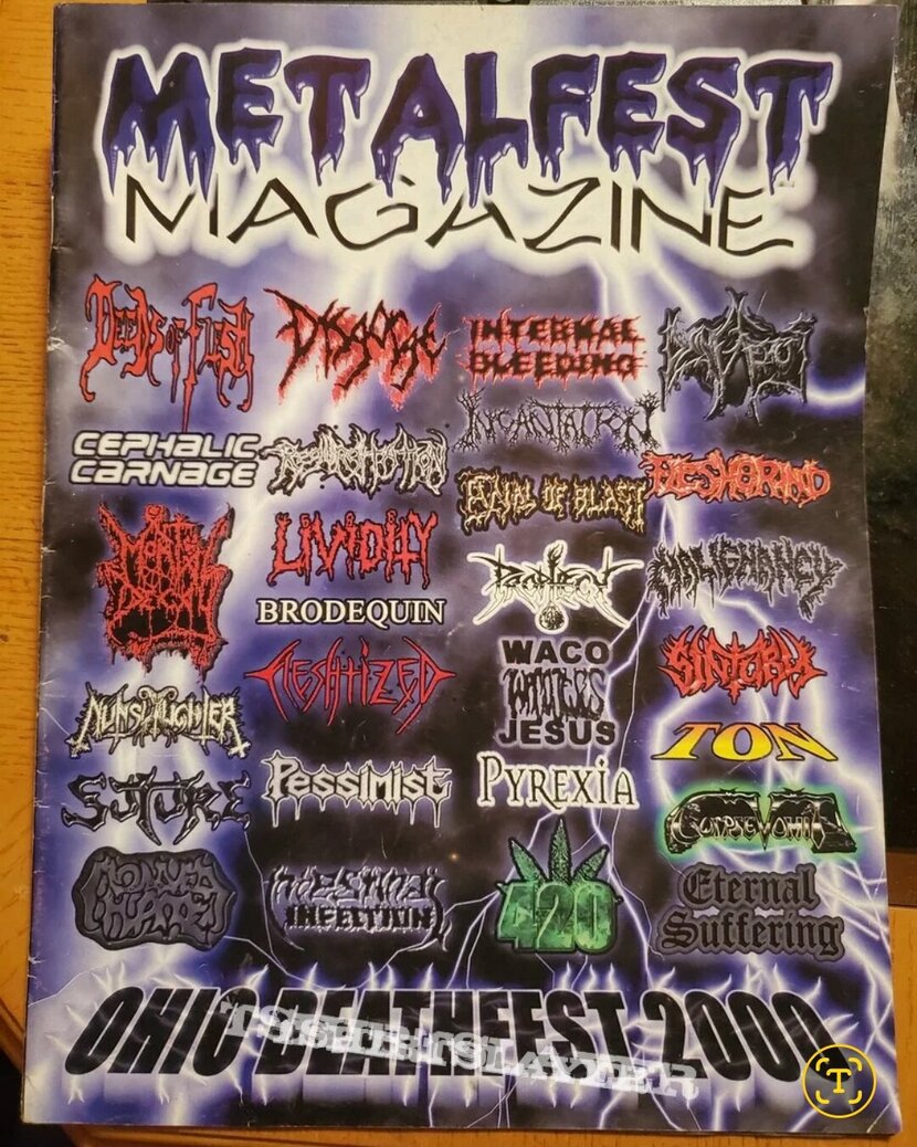 Deeds Of Flesh Metalfest Magazine