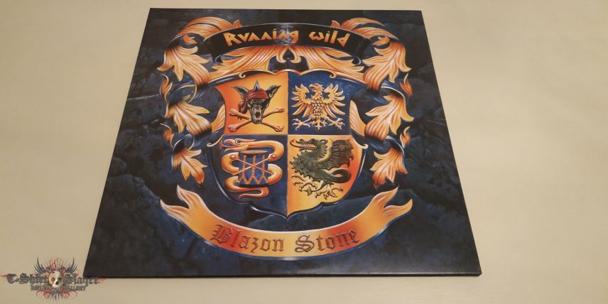 Running Wild Blazon Stone Repress LP