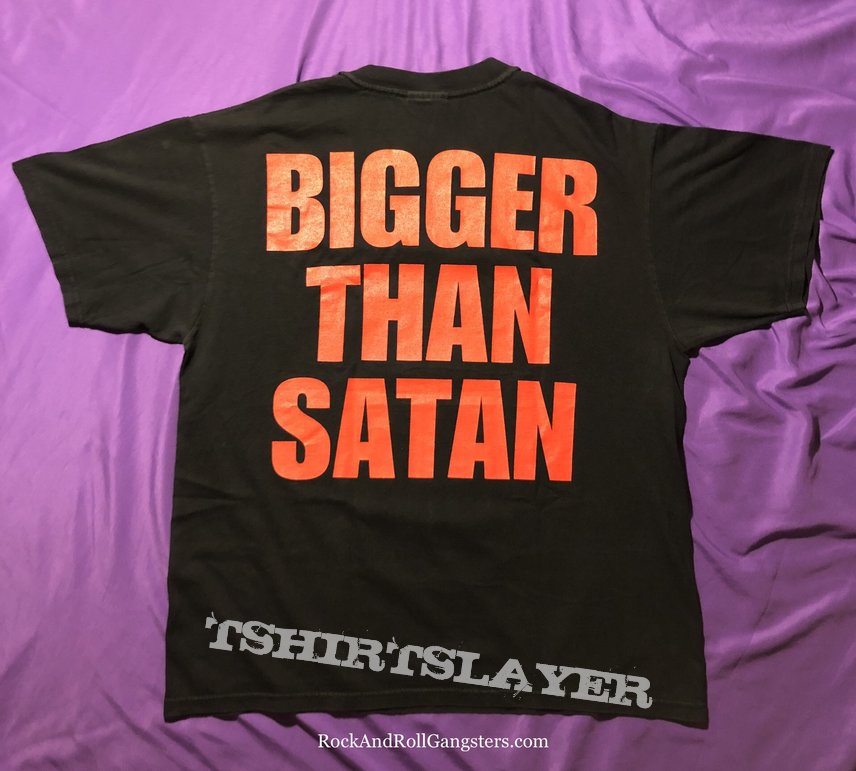 Marilyn Manson T-Shirt - “BIGGER THAN SATAN” | TShirtSlayer TShirt and  BattleJacket Gallery