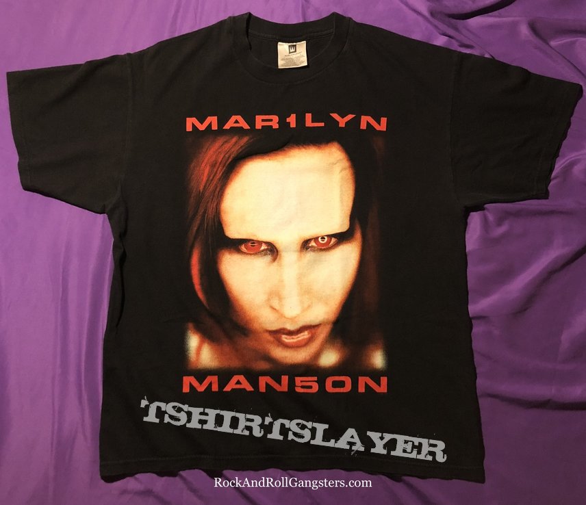 Marilyn Manson T-Shirt - “BIGGER THAN SATAN” | TShirtSlayer TShirt and ...