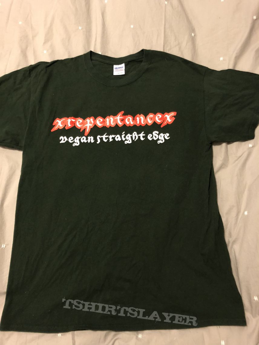 xrepentancex vegan straight edge T