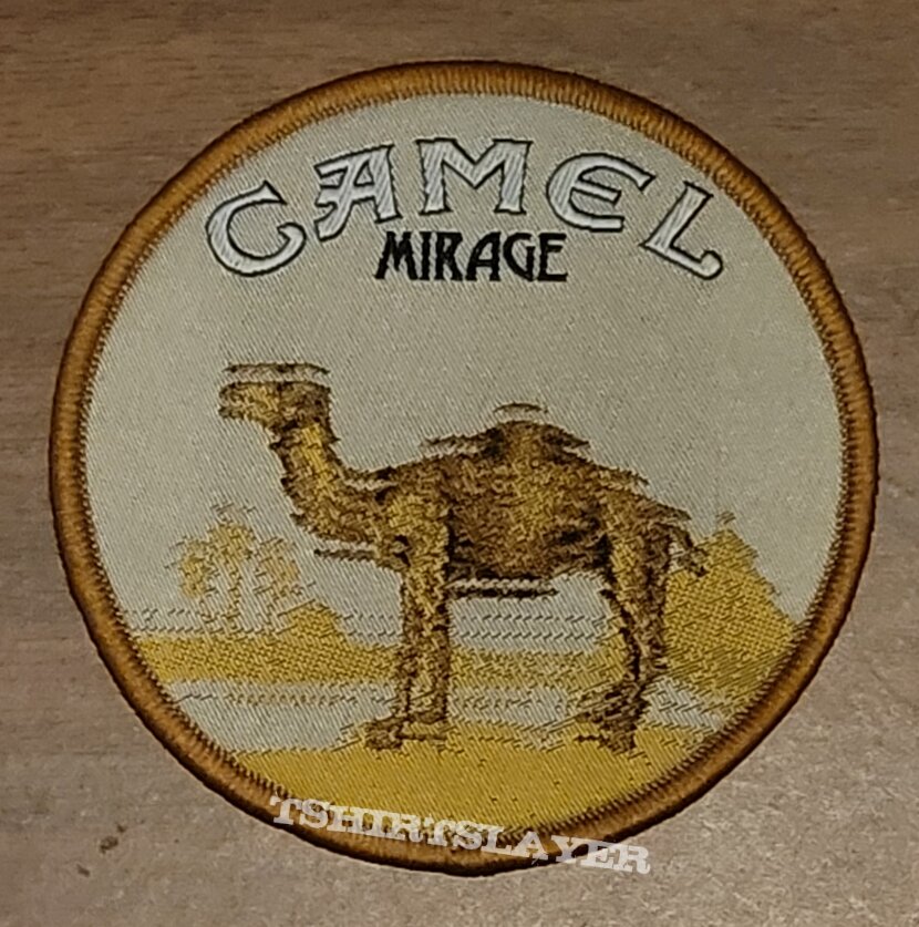 Camel Mirage Woven Patch