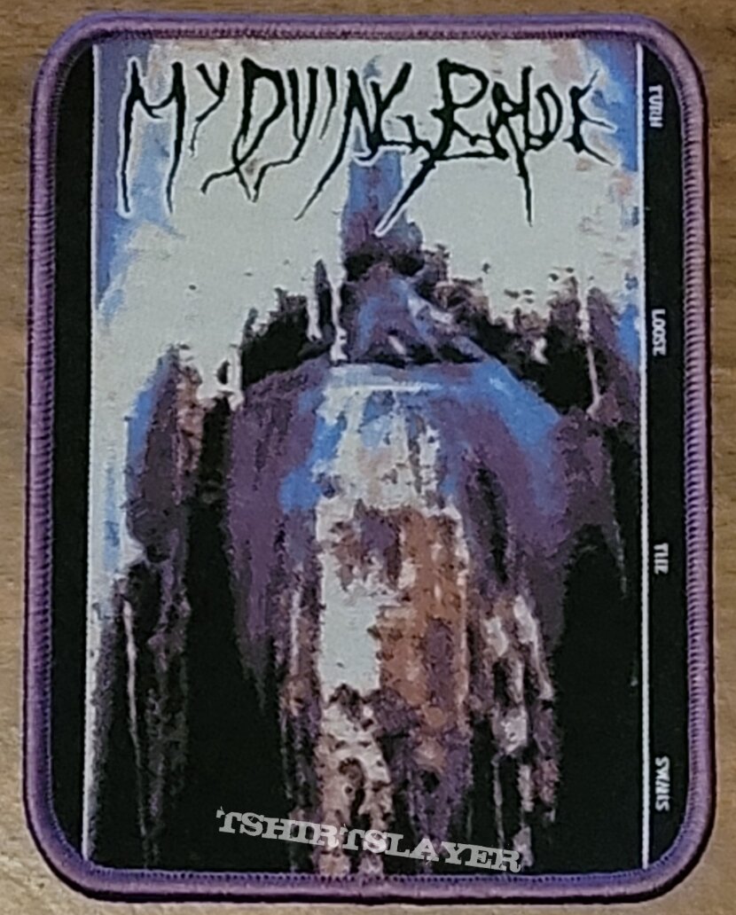 My Dying Bride Turn Loose The Swans Woven Patch