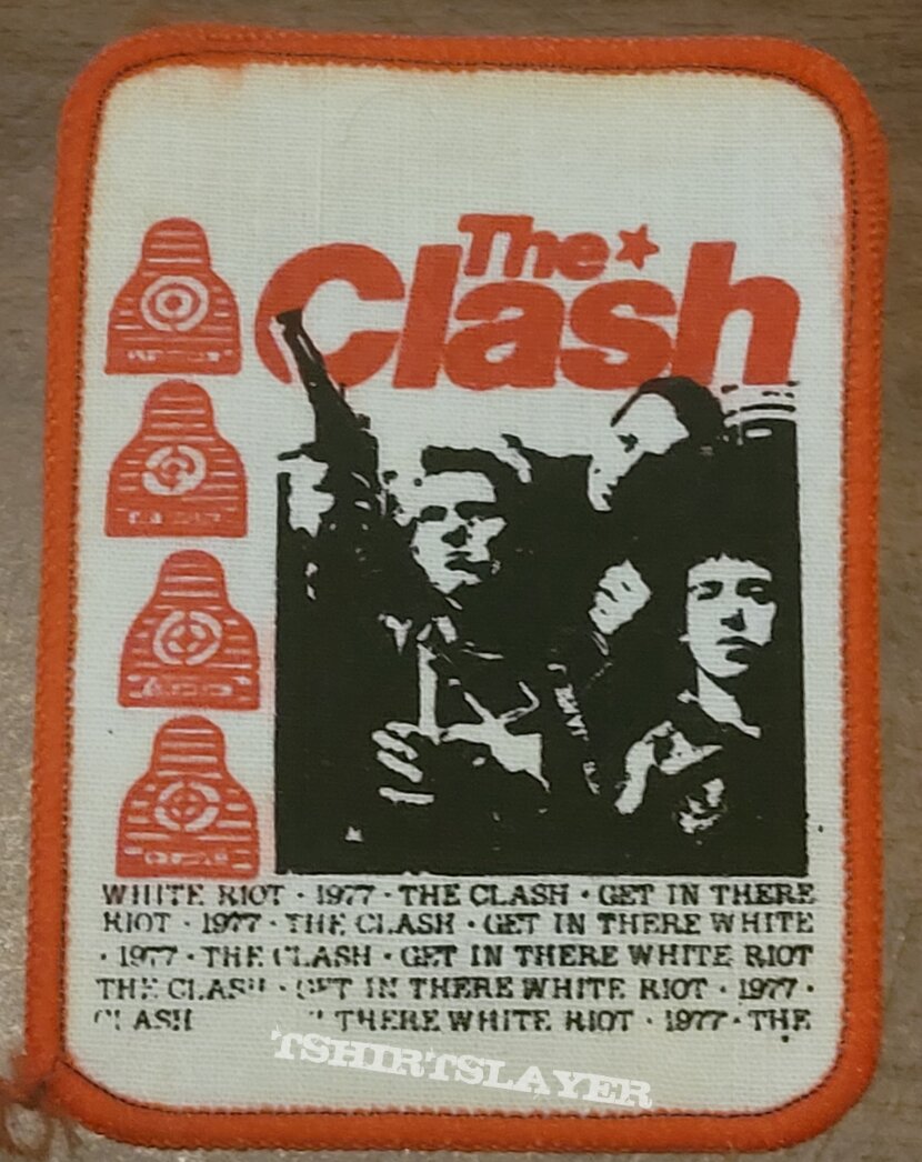 Vintage The Clash Printed Patch