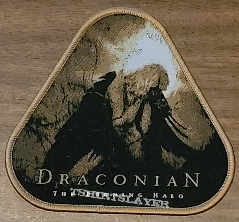 Draconian The Burning Halo Woven Patch